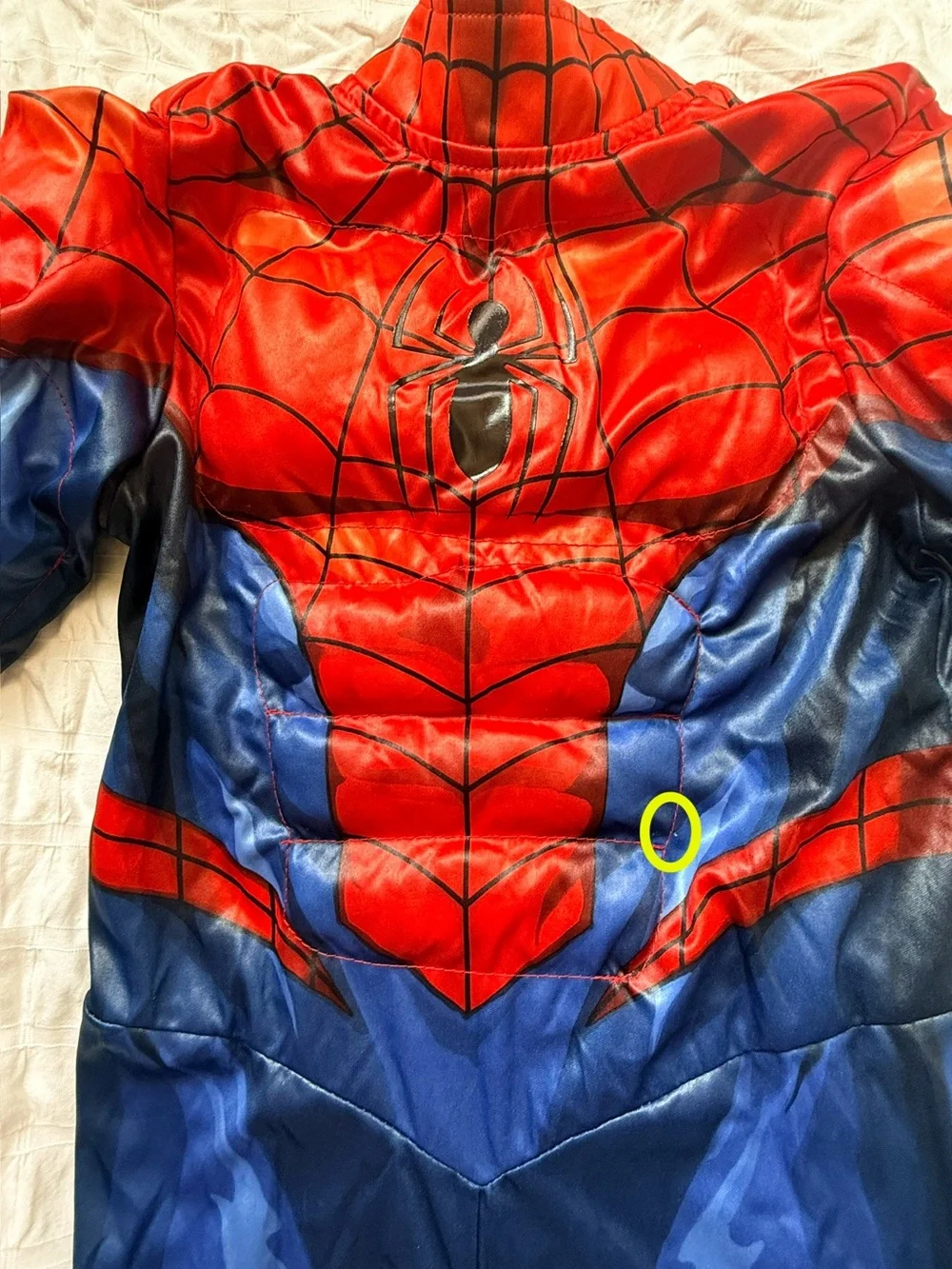 Disney Store Spider-Man Muscle Costume (Size 7-8)!